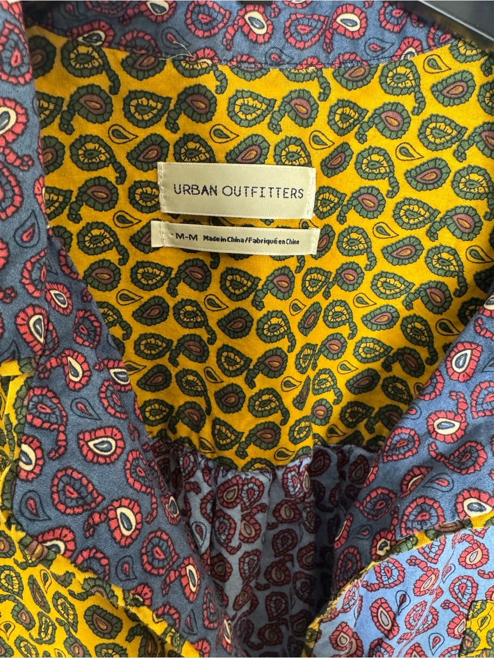 Urban Outfitters Penny PJ Mix Print Shirt - Picture 4 of 11